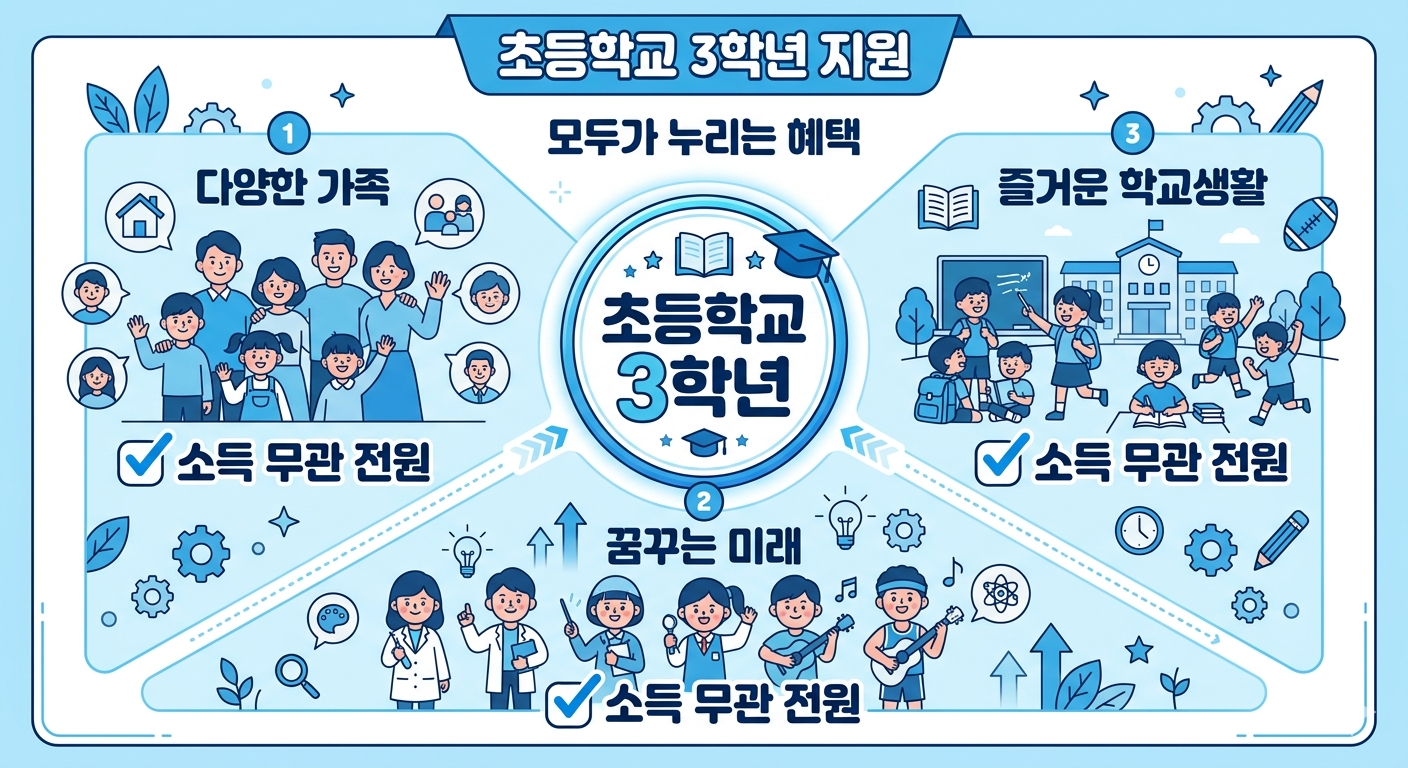 2026 늘봄학교 바우처 총정리 – 초등학교 3학년 연 50만원 소득무관 신청방법